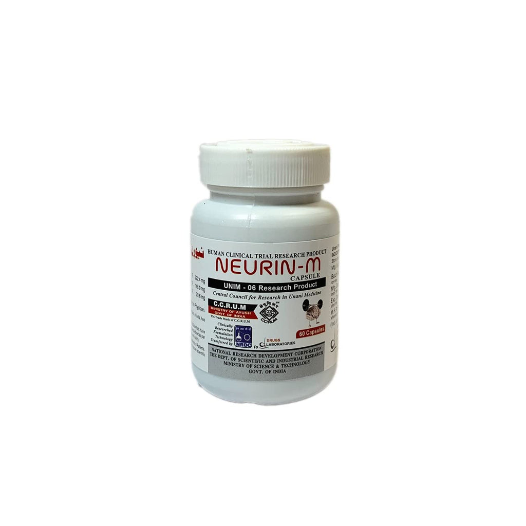 Drugs Lab Neurin-M Capsules For Healthy Brain Function - 60 Capsules