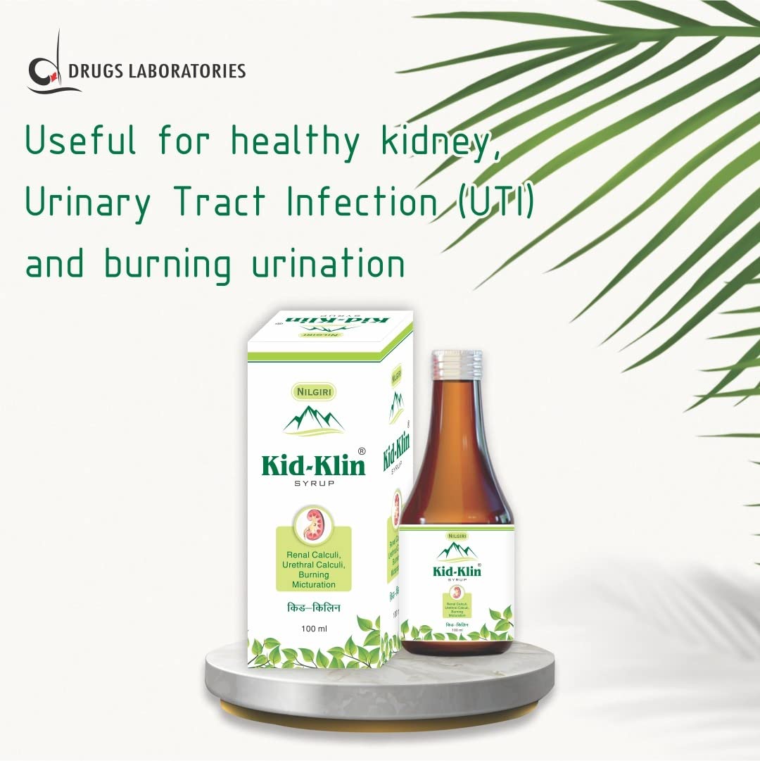 Kidklin Syrup 450 ML for Kidney Health | Herbal & Ayurvedic Supplement | for Both Men & Women | Pack of 1