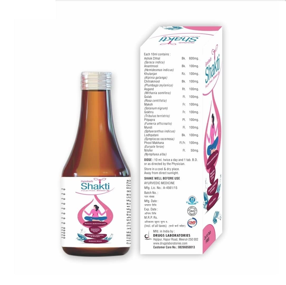Drugs Lab Gynoherb Shakti Syrup 450 ML