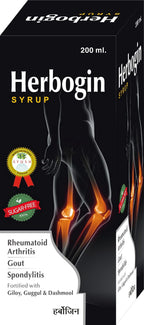 Drugs Lab Herbogin Syrup For Joint Pain | Sugar Free | 450 ML