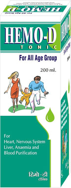 Drugs Lab Hemo-D Blood Purifier Tonic 200 ML (Pack of 2)