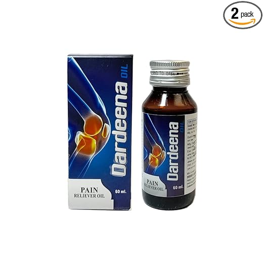 Drugs Lab Dardeena Pain Relief Oil 60 ML Pack of 2