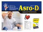 Drugs Lab ASRO-D Tablets | High BP | Palpitation | Insomnia | 100 Tablets