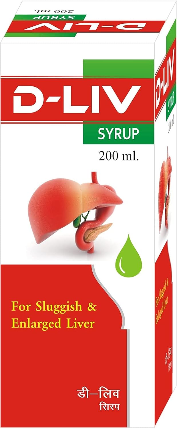 Drugs Lab D-Liv Syrup For Liver - 200 ML