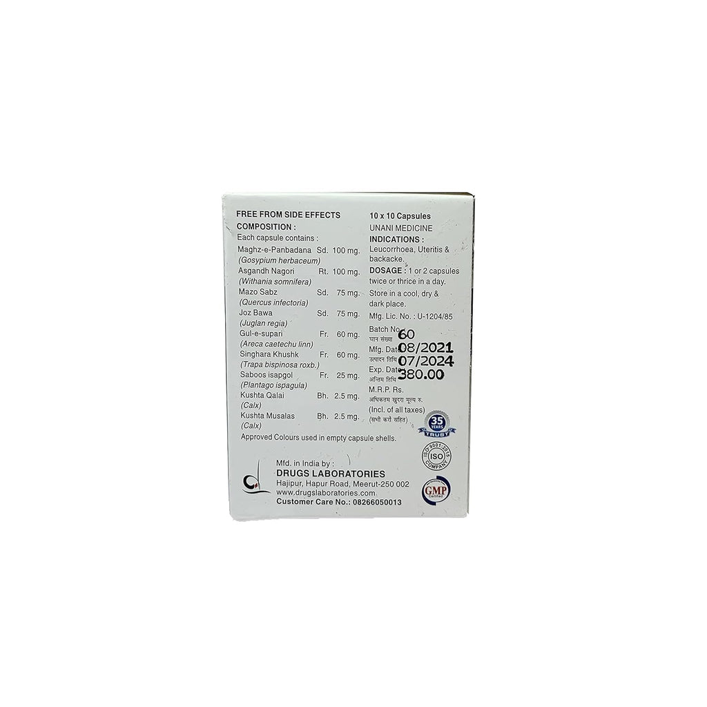 Drugs Lab Luco-D Capsules 500mg - 10x10