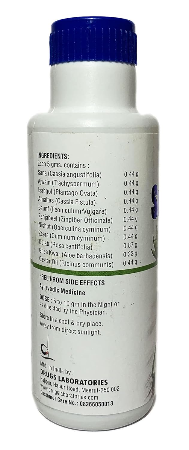 Drugs Lab Smoothen Granules For Chronic Constipation 100gm + 100gm (Pack of 2)