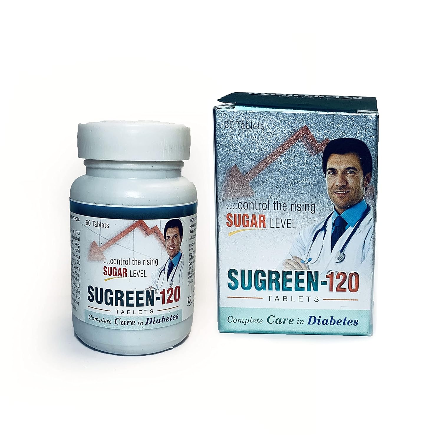 Sugreen 120 for Healthy Sugar Control - 60 Tablets