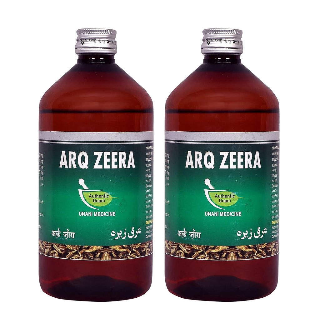 Drugs Lab Arq Zeera 450 ML Pack of 2