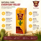 FDL 24 Lotion - Benefits Infographic
