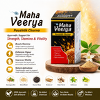 Maha Veerya - Benefits Infographic with Key Ingredients