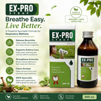 EX-PRO Syrup - Key Benefits Infographic