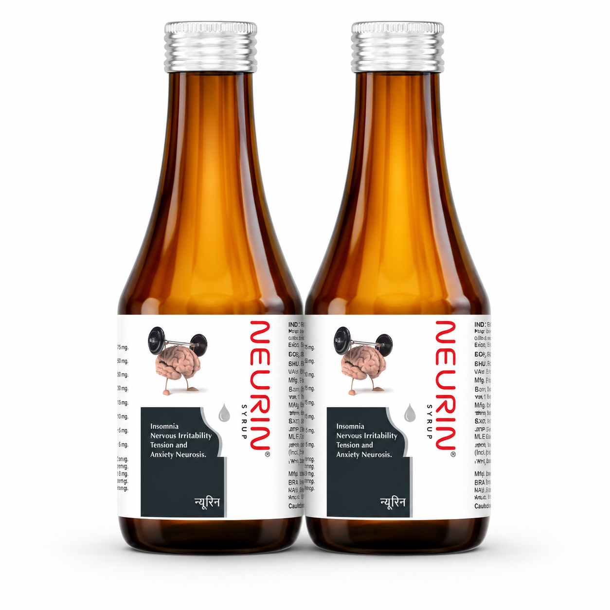 Drugs Lab Neurin Syrup | for Men & Women (200 ml, Pack of 2)
