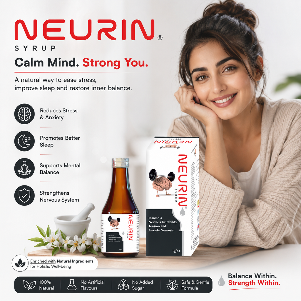 Drugs Lab Neurin Syrup | for Men & Women (200 ml, Pack of 2)