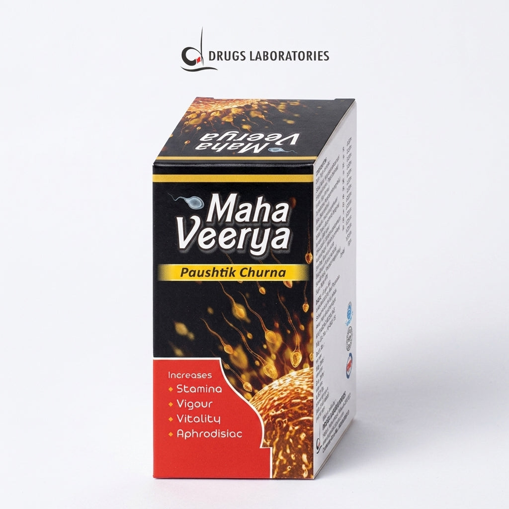 Maha Veerya - White Background Product Shot by Drugs Laboratories