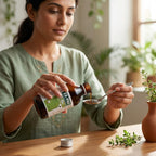 EX-PRO Syrup - Flat Lay with Mulethi Herbs