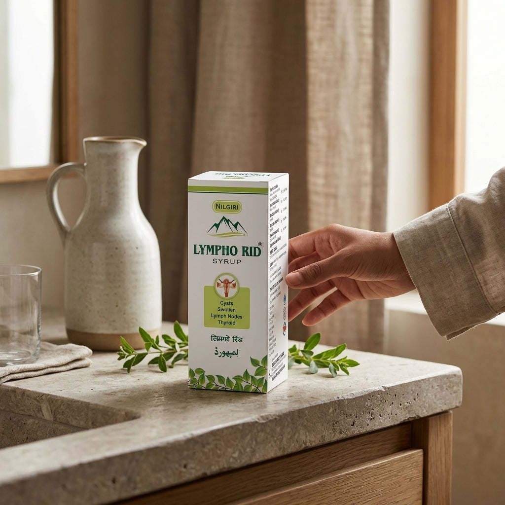 Lympho Rid Syrup - White Background Product Shot