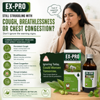 EX-PRO Syrup - Respiratory Problems Infographic